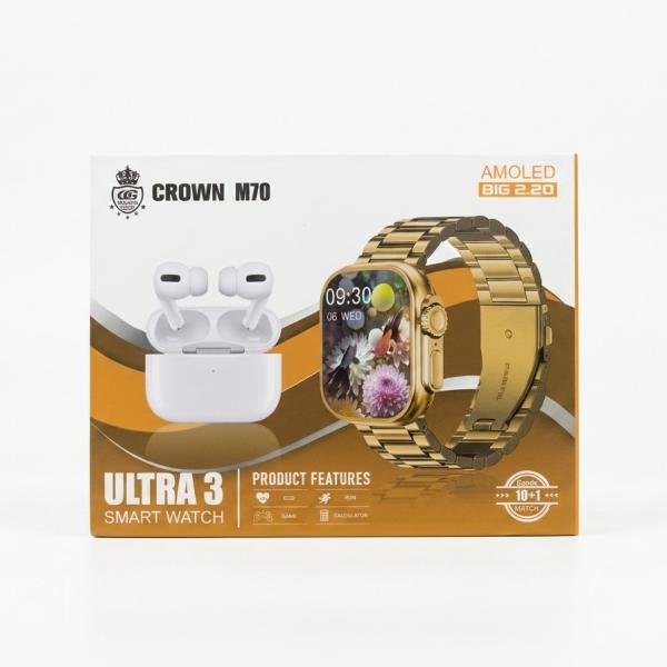 Crown M70 Ultra 3 Smart Watch